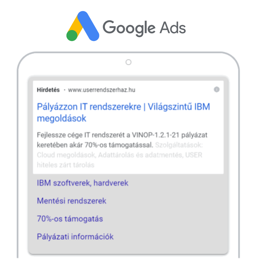 Effectivo Communications Google Ads hirdetések