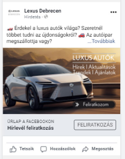 Effectivo Communications Facebook lead generation ad