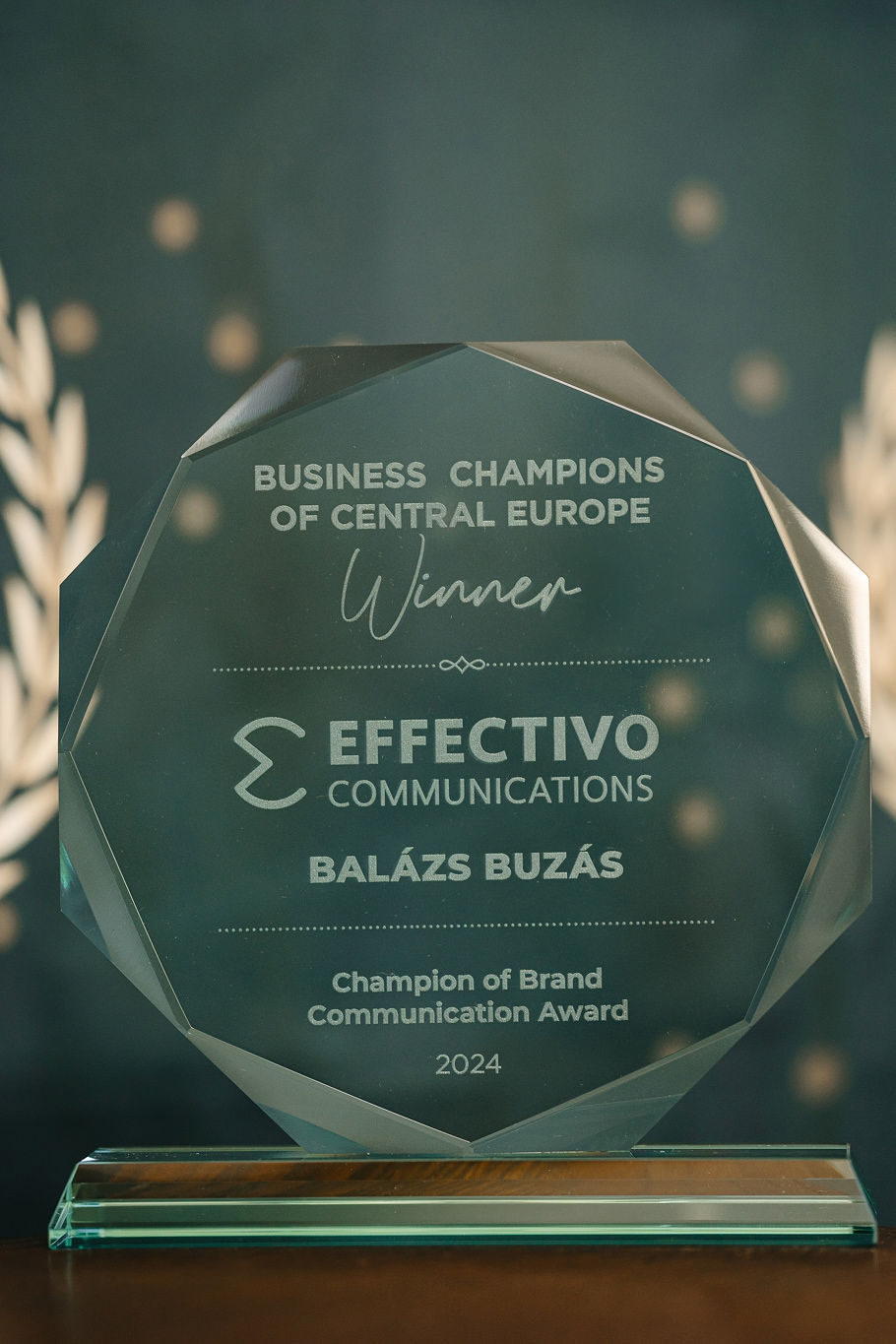 Effectivo Communications Centreal European Brand Communication Award winner